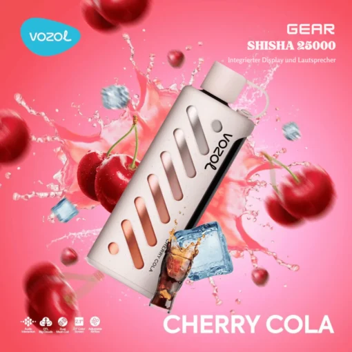 VOZOL GEAR Shisha 25000 Einweg Vape - Cherry Cola