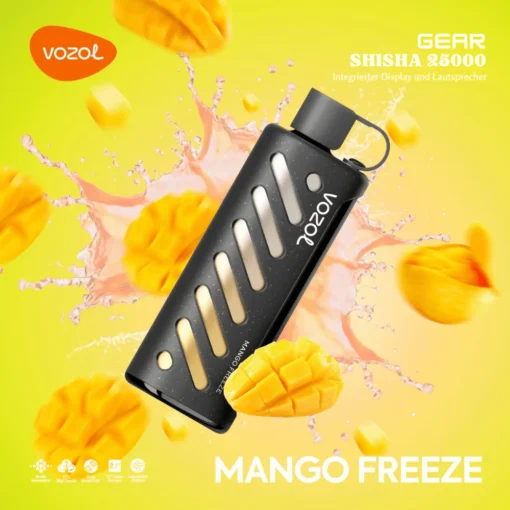 VOZOL GEAR Shisha 25000: Premium Einweg-Vape mit Mango Freeze Geschmack