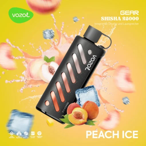 VOZOL GEAR Shisha 25000 Einweg Vape Peach Ice Online Kaufen