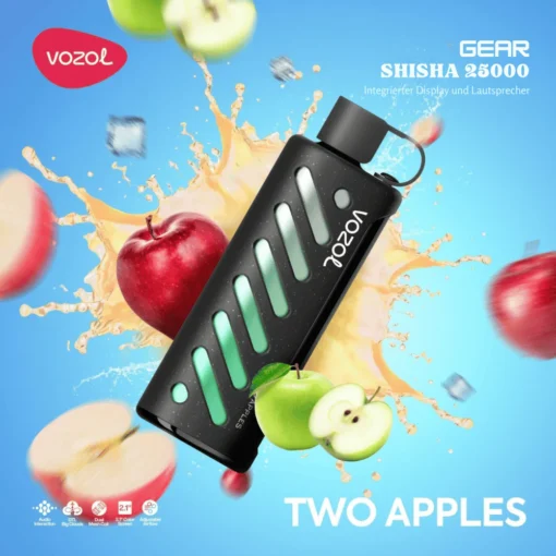 VOZOL GEAR Shisha 25000 Einweg Vape Two Apple Online Kaufen