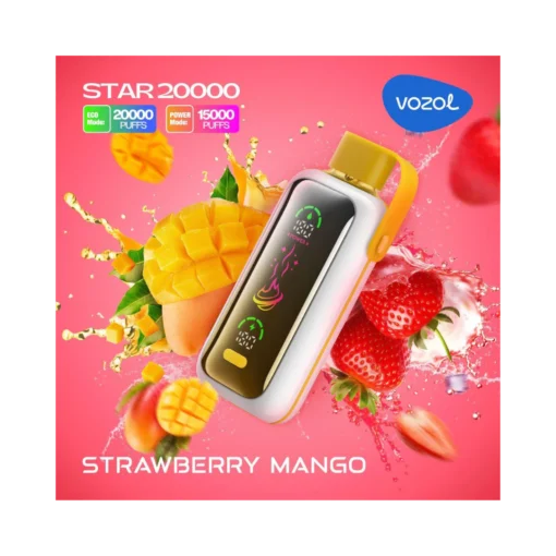 Vozol Star 20000 Einweg Vape Strawberry Mango Online Kaufen